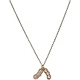 RedChimes Korean Style Gold Plated Clover Pendent Necklace With Adjustable Chain Jewellery for Women and Girls (Pack Of 1)