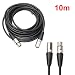 Rrimin 1 PCS 3 Pin XLR Microphone Cable Male To Female Balanced Patch Lead Mic (10m) RS.1126.00