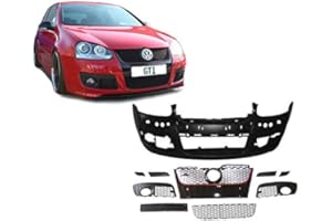 CARPARTS-ONLINE Paraurti anteriore per VW Volkswagen Golf 5 in stile GTI
