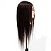 Neverland Professional 20" 90% Real Human Hair Hairdressing Equipment Styling Head Doll Mannequin Training Head Tools Braiding Cutting Student Practice Model