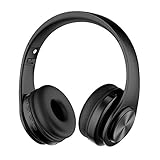Micrófono incorporado y llamada de manos libres: puede contestar o colgar sus llamadas más libremente a través de los botones en los auriculares (distancia de conexión Bluetooth de 33 pies). PERO Tenga en cuenta que el micrófono incorporado solo funciona en el modo Bluetooth