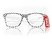Produktbild Original Nerd Clear® G-13 / BU184 Wayfarer Brille im Karo-Design Ohne Stärke!...