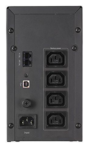 Trust Oxxtron 1500VA Management UPS (CD-ROM, USB 2.0) schwarz - 2