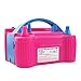 Produktbild Persiverney Elektrische Luftballonpumpe Tragbare Doppeldüse 110 V 600 Watt Rose Red Inflator Gebläse für Party Dekoration Party Sport