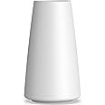 Vzmiza Luxury Ceramic Vase | Patented Design for Pampas Grass, Farmhouse, Modern Room Decor - White Flower Vase
