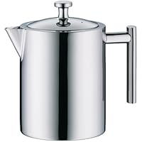 Alfi 2109000140 - Tetera pulida de acero inoxidable, capacidad de 1,4 l, color gris
