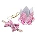 Produktbild Gracorgzjs 3Pcs Cute Birthday Pet Dog Puppy Crown Bowknot Cap Hat Rope Party Decor Gift-Pink