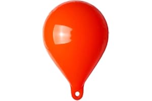 bootszubehoer-online Boya de ancla/defensa esférica en naranja o amarillo (naranja)