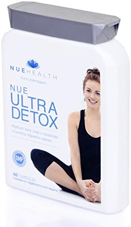 Colon cleanse detox slimming pills - Advanced formulation with 17 Active all natural ingredients by Nue Health. High strength colon cleanser. Improves your digestion and energy and supports weight loss.