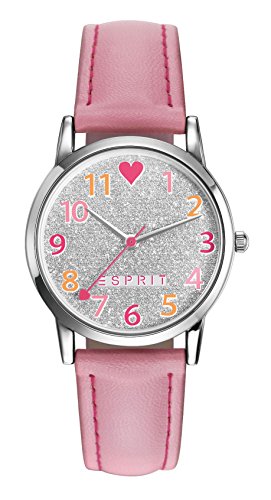 Esprit MädchenArmbanduhr Analog Quarz Leder