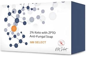 NM SELECT Effective 2% Anti Fungal Soap | Treats Intensive Fungal Infections of The Skin | Ringworm, Jock Itch, Dry Skin, Dandruff, Acne | 75g