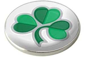 ASBRI IRELAND SHAMROCK NATIONAL FLAG GOLF BALL MARKER.