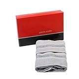  Pierre Cardin Juego Toallas Rizo baño Braid Viso + Invitados Gris
