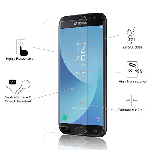 2-Pack Protector de Pantalla Samsung J5 2017 HanLuckyStars Cristal Templado para Samsung Galaxy J5 2017 Vidrio Templado con 9H Dureza Alta Transparencia Garant a de por vida 2-Pack Protector de Pantalla Samsung J5 2017 HanLuckyStars Cristal Templado para Samsung Galaxy J5 2017 Vidrio Templado con 9H Dureza Alta Transparencia Garant a de por vida