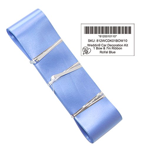 TtS 1/3/5 Bowknot & 7M Band Antennenschleifen Schelifen Autogirlande Autodeko Hochzeit - 2