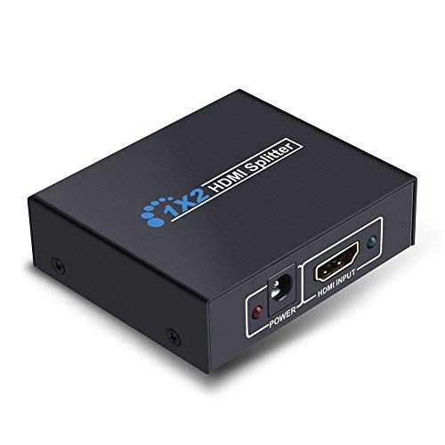 un entrada dos salidas , Duplicador (Splitter) HDMI , de 1 a 2 Y-Adaptadores 1080p Full HD 1.3p