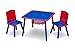 Delta Children Table and Chair Set (Blue/Red)