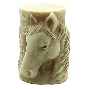 Great Mold 3D Animal Silicone Candle Molds Horse Design Pillar Candle Mold Wax Mould DIY Craft Gypsum Resin Craft Silicone Mold