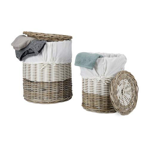 Cestos de mimbre para ropa | OFERTAS 2019