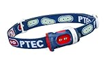 Princeton Mädchen-Stirnlampe Tec Bot, Weiße LEDs Blue/Red