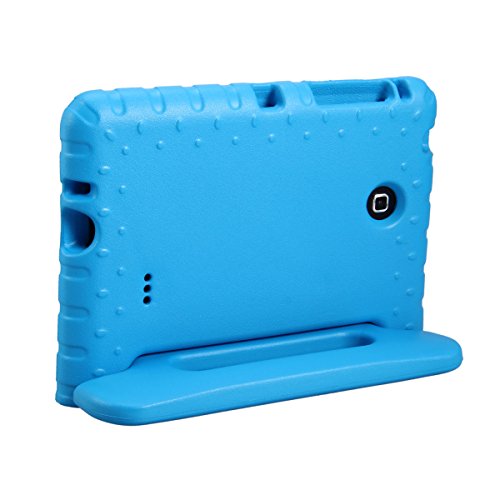 NEWSTYLE Samsung Galaxy Tab 4 7.0 Kinder Hülle Case mit umwandelbarer Handgriff Superleichte Stoßfeste Schutzhülle Tasche Cover für Samsung Tab 4 SM-T230/T231/T235 (7 Zoll) – Blau - 6
