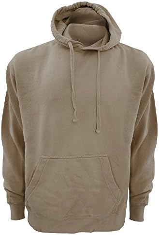 Comfort Colours Adults Unisex Hooded Sweatshirt/Hoodie (M) (Sandstone)
