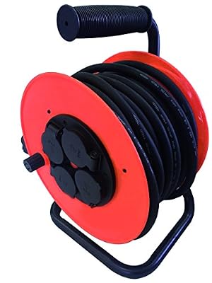 Tec Hit 7825 Enrouleur chantier 3 x 2,5 mm x 25 m