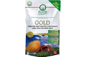 KAWAYY SEMI DI PRATO ERBA GOLD SOLEGGIATO DI FACILE MANUTENZIONE 1,2 KG PER 70 MQ AMDGarden