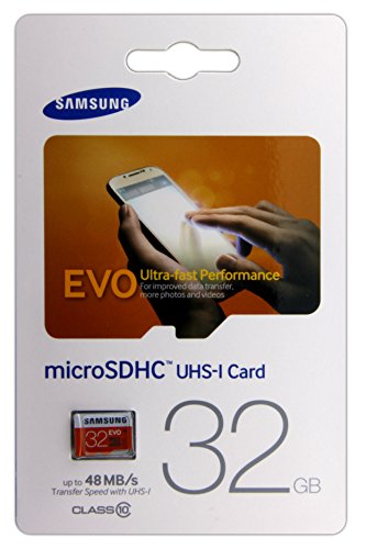 Samsung EVO 32GB microSDHC Speicherkarte UHS-I Class 10 für Samsung Galaxy S3 S4 S5