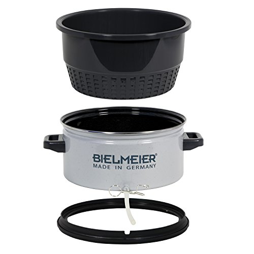 BIELMEIER Saftgewinner / Entsafteraufsatz / für Einkoch- und Glühweinautomaten / Emaille / 27 Liter / BHG 430 - 2