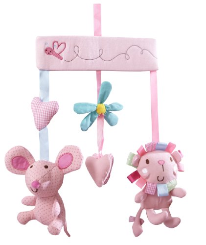 Clair de Lune Lottie and Squeek Musical Mobile