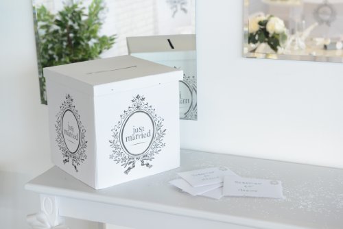 Just Married Hochzeit Geschenkebox Umschlagbox Kiste - 2