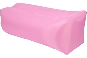 ZTOONE Inflatable Lounger Couch Air Lounger Lazy Sofa with Carry Bag,Hammock Inflatable Mattress Inflatable Bed Pool Float for Swim,Camping,Beach,Hiking,Park,Backyard, Pool, Picnics(Pink)