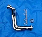  Fächerkrümmer Edelstahl 1 u 2 Golf 1 u Cabrio 1 Caddy 1 1.8 1,8 mit tanschluss