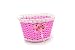 Produktbild vhbw Fahrradkorb für Kinderfahrrad, 23,5 x 16,5 x 16cm, pink, mit Schleife, abnehmbar