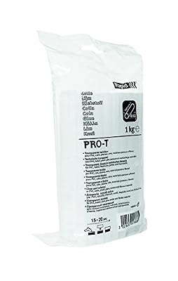Rapid, 40302768, Bâtons de colle thermofusible, Pro-T, Transparente, ø12mm, Longueur 190mm, 1kg