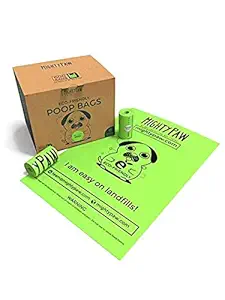 Mighty Paw Eco-Friendly Poop Bags, Lavender-Scented Dog Waste Pick-up Bags, Extra-Thick Doggie Bags, Large Bags 9