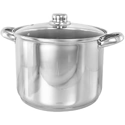 Buckingham Marmite avec couvercle en verre 24 cm 9 L