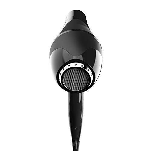 xtava Allure 2200W Professioneller Ionisch-keramischer Haartrockner – Bringen Sie den Salon zu Ihnen nach Hause mit diesem leistungsstarken und präzisen Haartrockner – 2 Geschwindigkeitsstufen – 3 Heizstufen (Schwarz) - 6