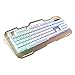 Produktbild VICKY-HOHO IMICE AK-400 Metal Suspension Backlit Keyboard für kabelgebundene Gaming-Tastaturbeleuchtung (B)