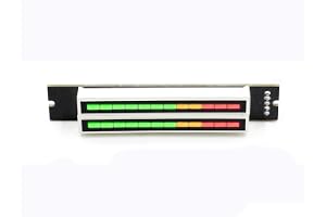 Musikspektrumindikator, Dubbel 12-bitars stereo musikljudspektrumnivåindikator VU-mätare, justerbar ljushastighetstabell DIY-elektronikkit