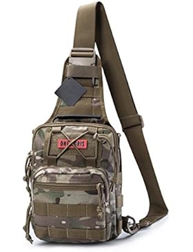 OneTigris 1000D Taktische Molle Umhängetasche EDC Brusttasche für Outdoor-Aktivitäten