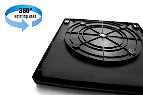 Laptopständer, Laptop Stand Notebookständer Notebook Kühler belüftet verstellbar geeignet für Macbook Air Laptops Notebooks Tablets Bücher, 15,6″, 360° - 6