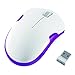 Produktbild LogiLink ID0132 Mini-Maus 2,4GHz-Technologie, optischer Sensor, Auflösung bis 1200 dpi, hohe Präzision, schnelle Bedienung, weiß/violett