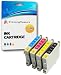 Produktbild 4 Druckerpatronen für Epson Stylus C64, C66, C66 Photo Edition, C68, C84, C84N, C84WN, C86, CX3600, CX3650, CX4600, CX6400, CX6600 | kompatibel zu Epson T0441, T0442, T0443, T0444 (T0445)