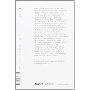 La teoría de los sentimientos morales (El Libro De Bolsillo - Filosofía)