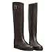 Produktbild Xianshu Damen Original Gummistiefel Reitstiefel (Coffee-Single-39 EU)