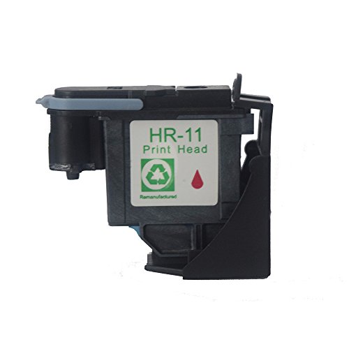 caidi 4 x HP11 wiederaufbereitete Print Head für HP 11 C4810 A C4811 A C4812 A C4813 A Druckkopf für Verwendung mit HP Business Inkjet 2200, 2250, 2280, 2600, 2800 HP Designjet 110 NR, DesignJet 10PS, 20PS, 50PS, 500 800 Drucker - 5