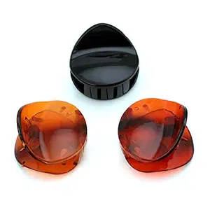 Sukkhi Classy Butterfly Hair Clip Hair Accessories for Women and Girl (Pack of 3) (Size: L) (SKR68893)