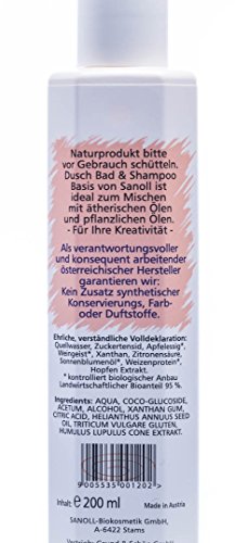 Sanoll Neutral Shampoo & Duschbad Basis 200 ml - 5